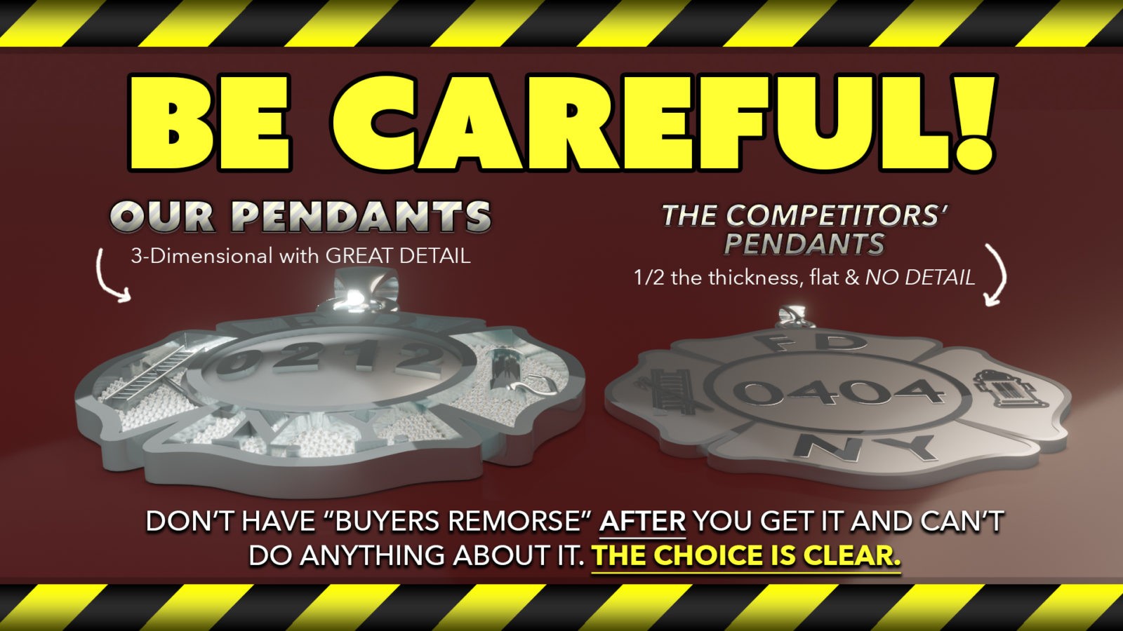 Be Careful Not All Badge Jewelry is the Same